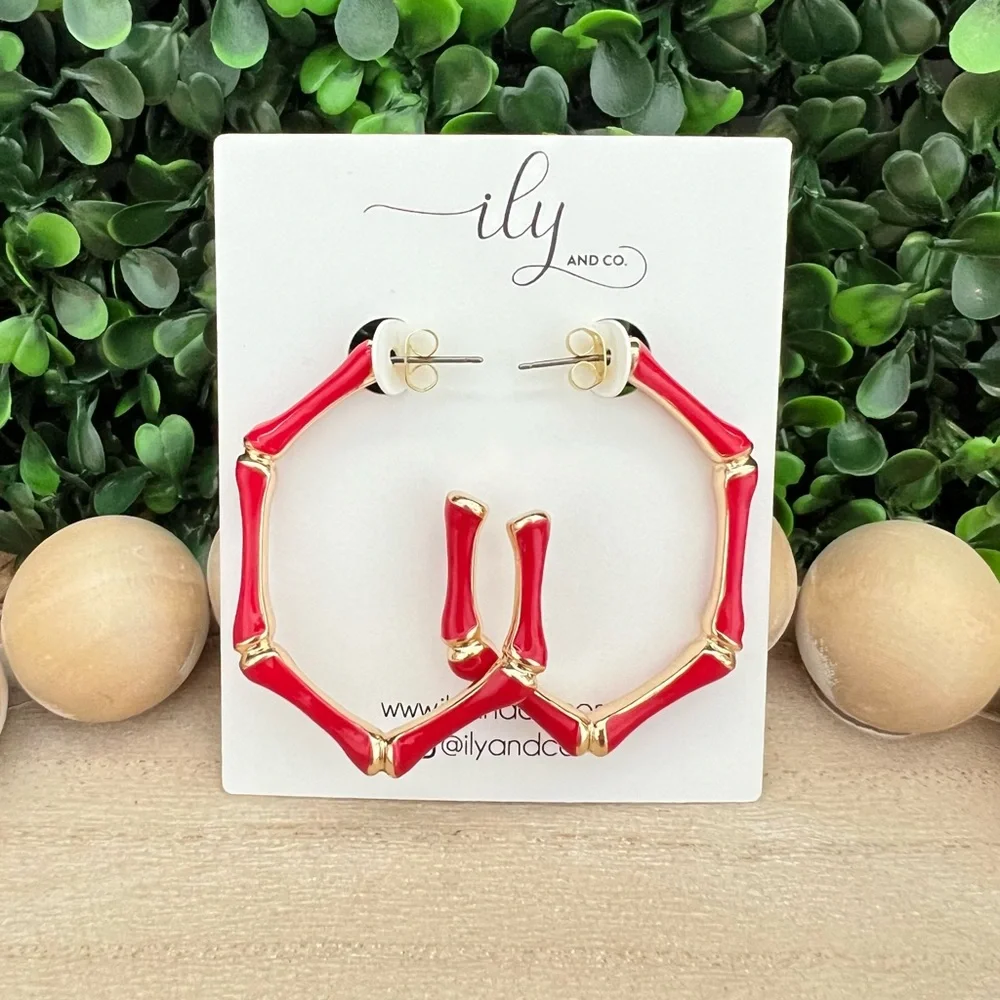N/A red enamel